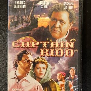 Captain Kidd (DVD, 2004, Slim Case) Randolph Scott New Sealed